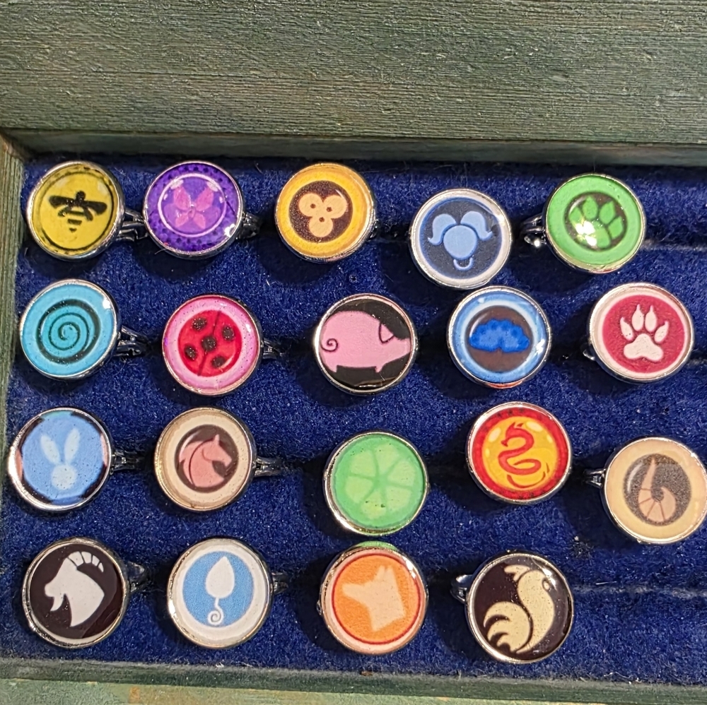 Miraculous Rings, Set Of 19.             #16